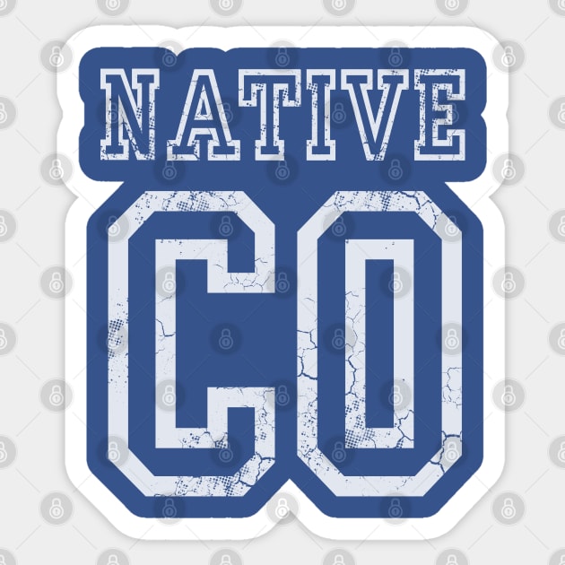 Native Colorado Sticker by E